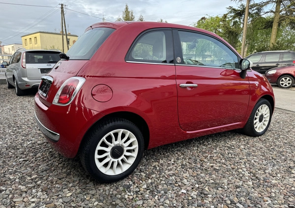 Fiat 500 cena 23800 przebieg: 113000, rok produkcji 2012 z Działdowo małe 46